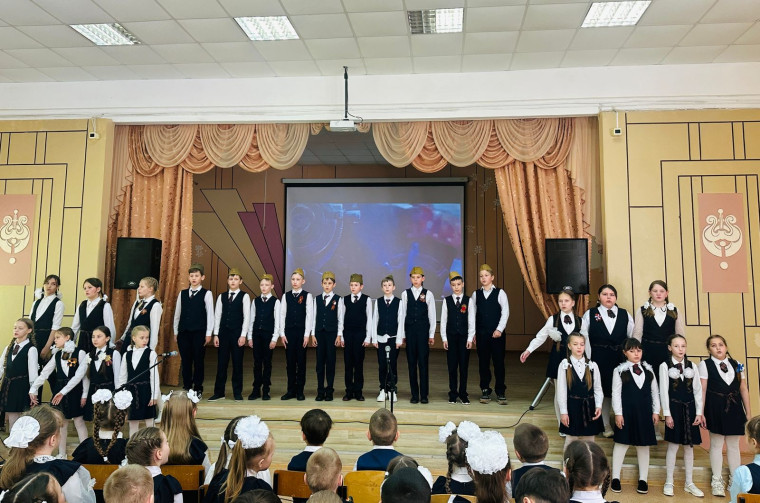 Праздничное мероприятие, посвящённое 80-летию великой победы.